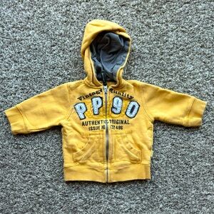 Pumpkin Patch hooded jacket Sz 3-6 months EUC
